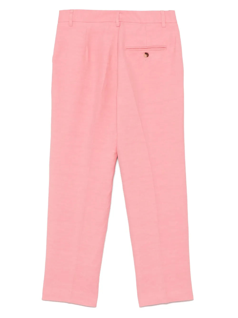 Slub-Textured Trousers