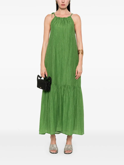 Flared Midi Dress