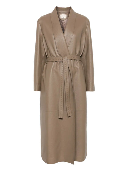 Leather Coat