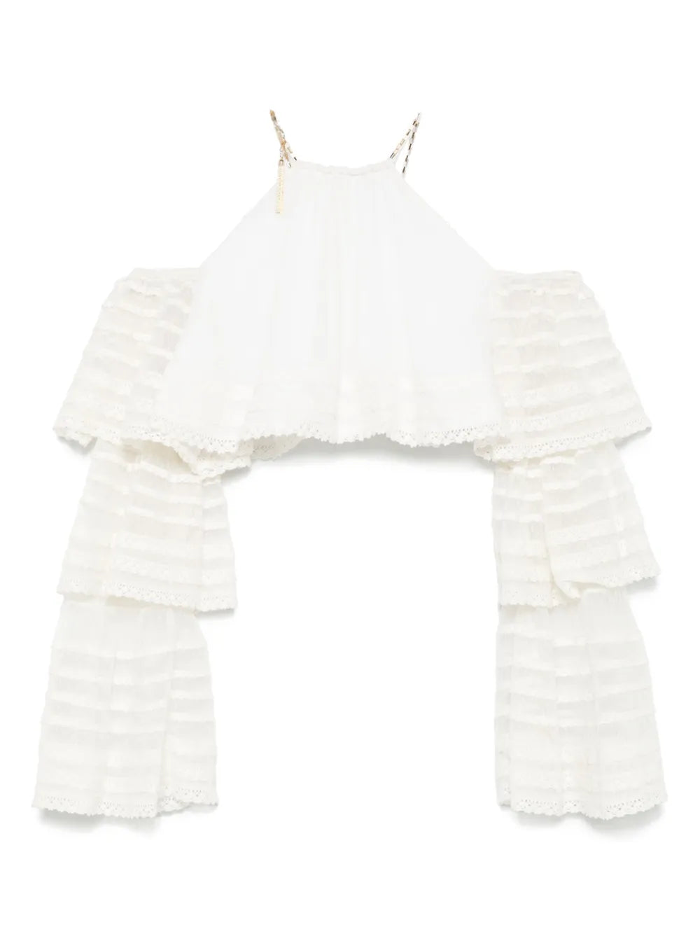 Lace-Detailed Blouse