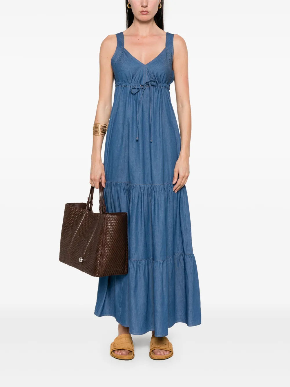 Cotton Midi Dress
