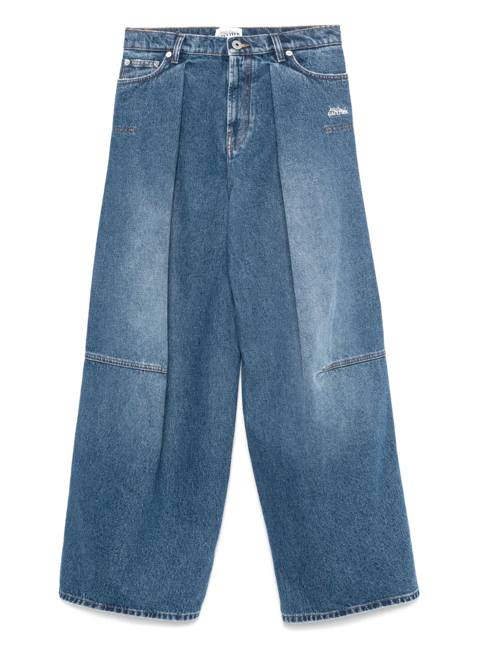 Logo-Embroidered Jeans