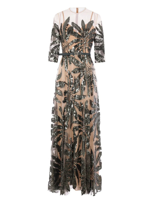 Crystal-Embellished Dress
