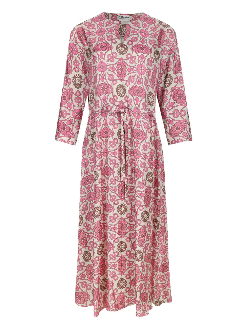 Silk Midi Dress