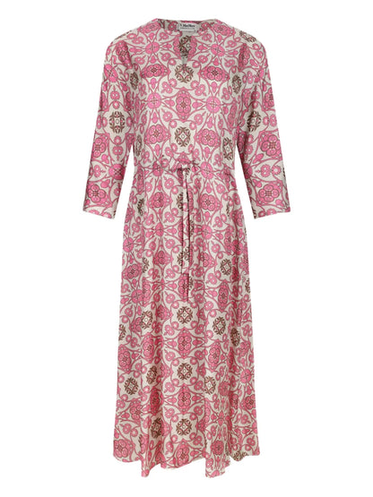 Silk Midi Dress