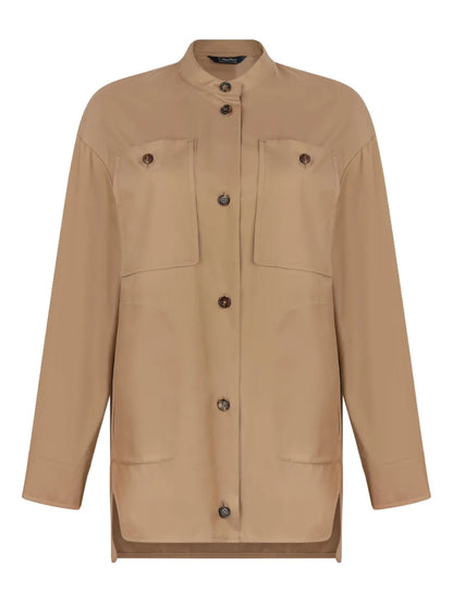 Band-Collar Jacket