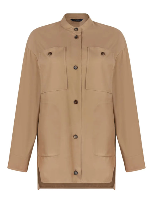 Band-Collar Jacket