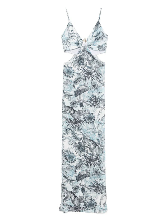 Raso Vi Strange Jungle Maxi Dress