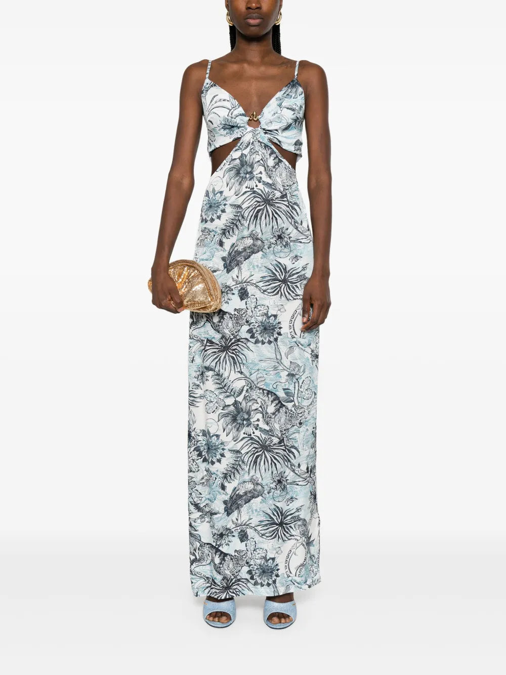 Raso Vi Strange Jungle Maxi Dress