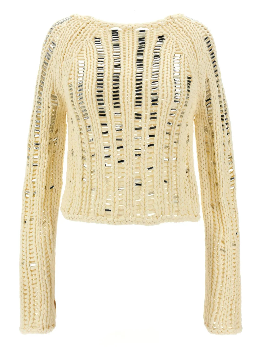Sequin-Embellished Sweater