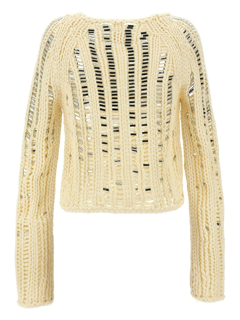 Sequin-Embellished Sweater