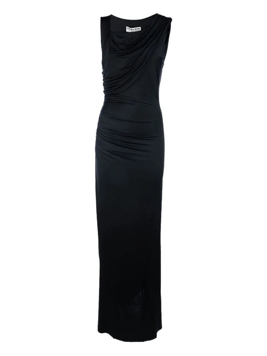 Draped Maxi Dress