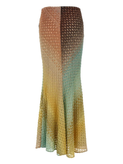 Woven Maxi Skirt