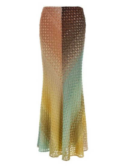 Woven Maxi Skirt