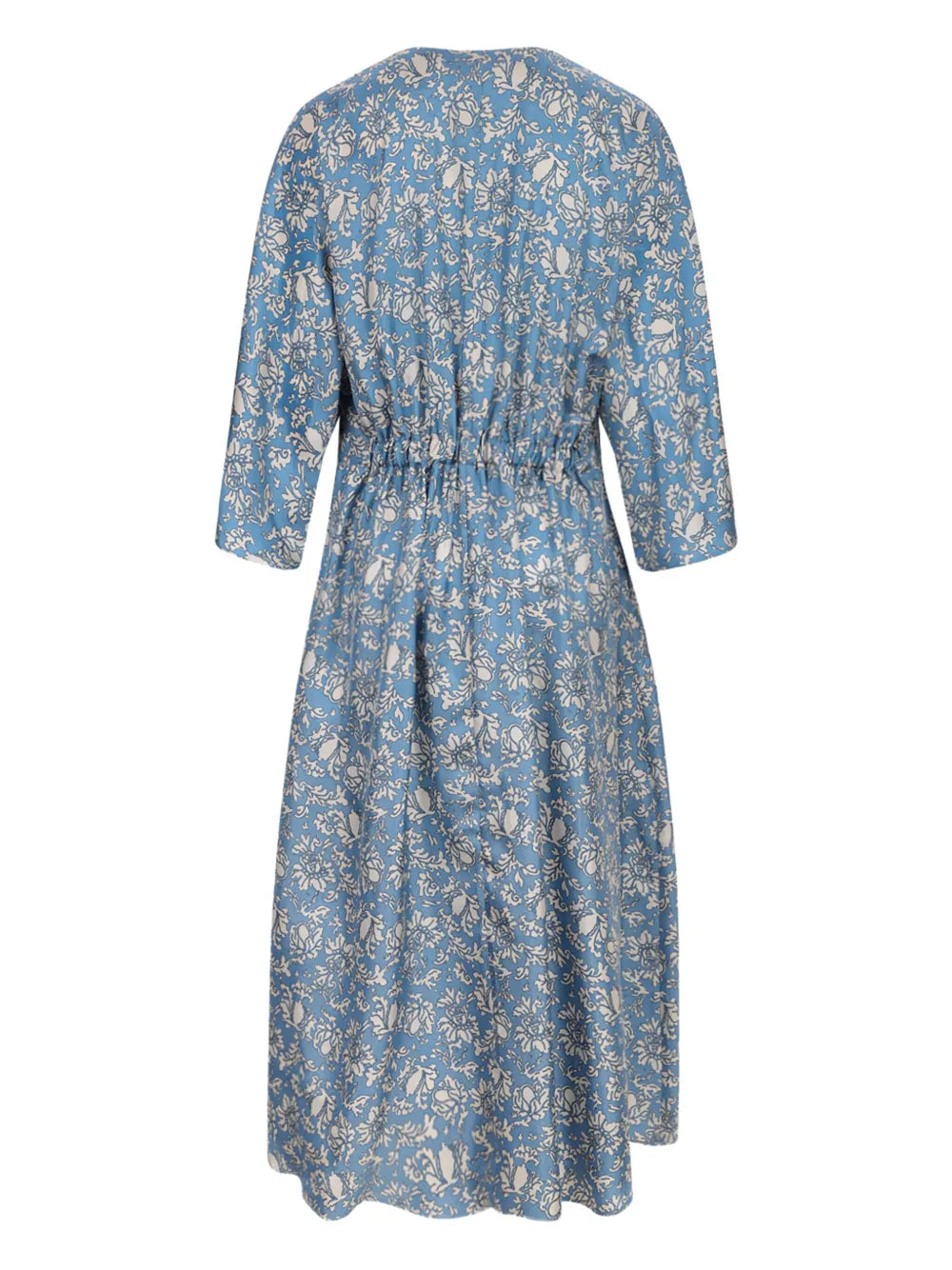 Floral-Print Midi Dress