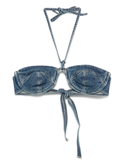 Denim Crop Top
