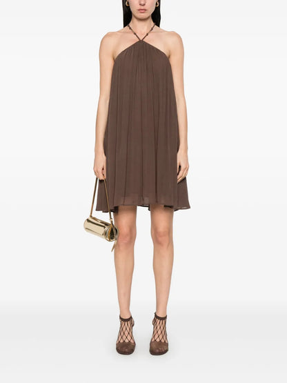 Halterneck Mini Dress