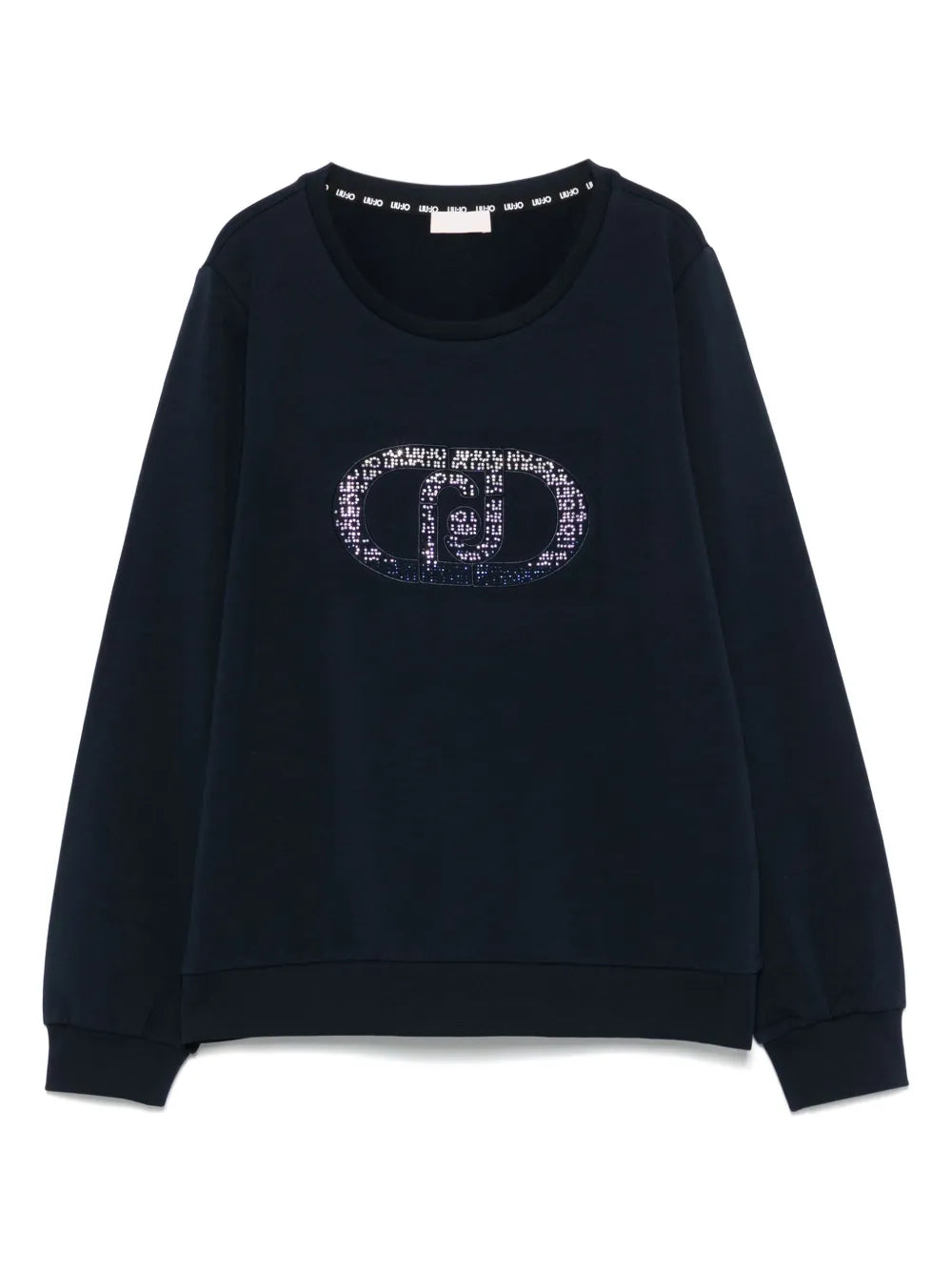 Crystal-Embellished Sweatshirt