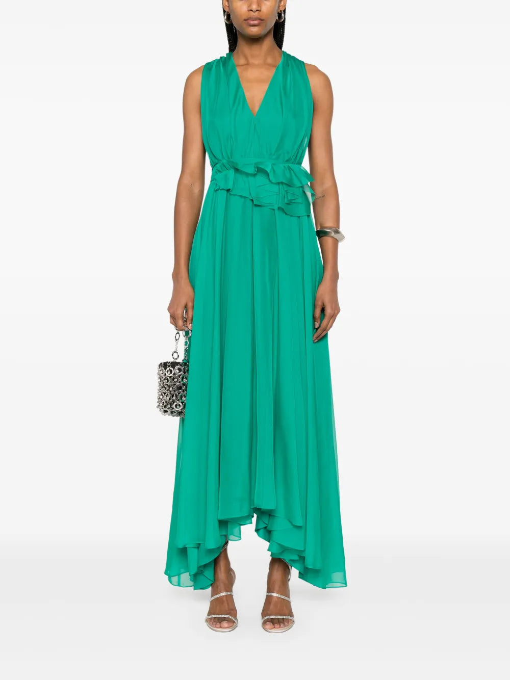 Gathered Maxi Dress