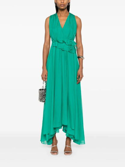 Gathered Maxi Dress