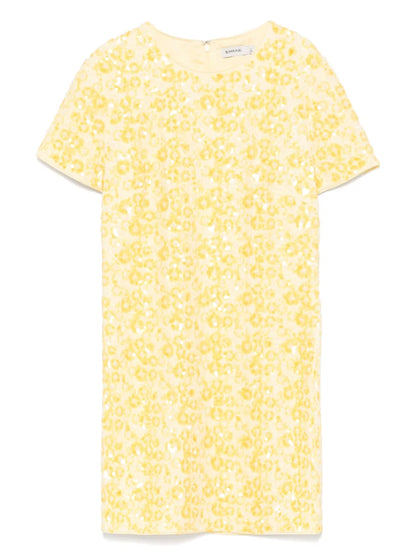 Clove-Embellished Mini Dress
