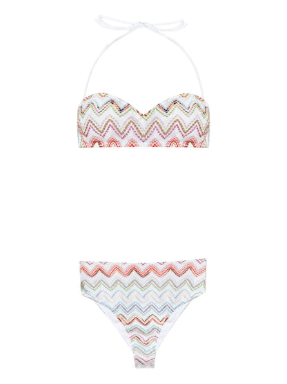 Zigzag-Pattern Bikini