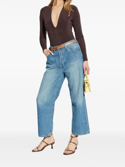 Wide-Leg Jeans