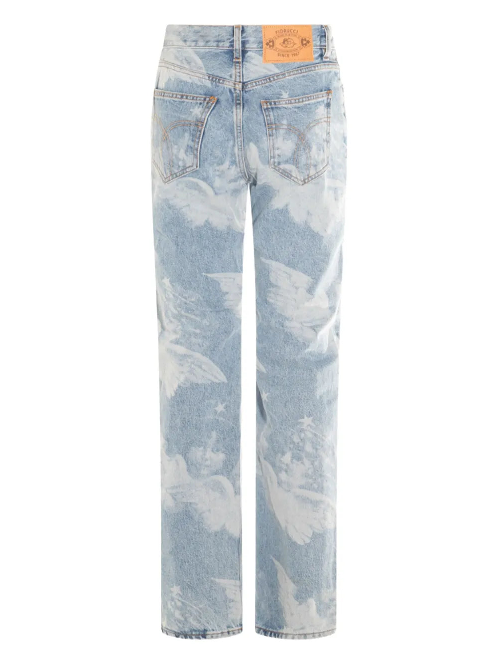 Cotton Straight Jeans