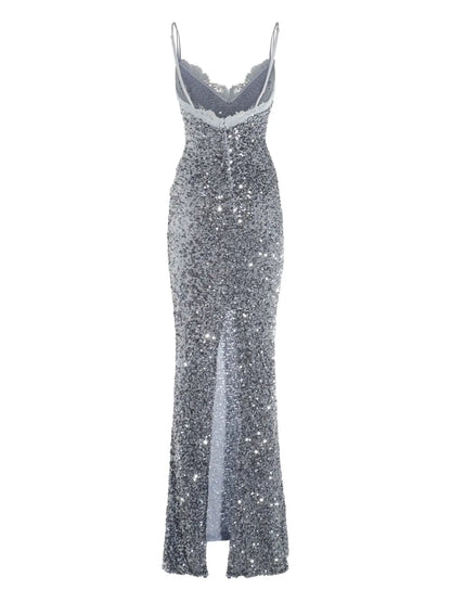 Sequinned Maxi Dress