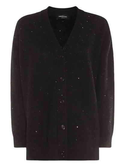 Sequin-Embellished Cardigan