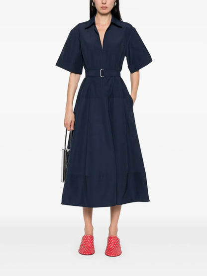 Belted Midi Dress