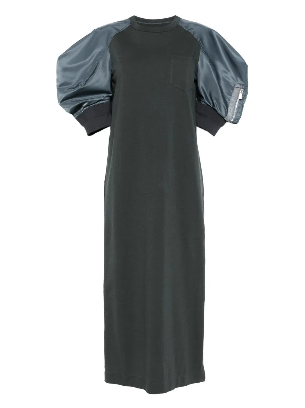 Panelled Midi Dress