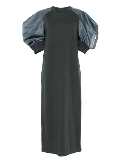 Panelled Midi Dress