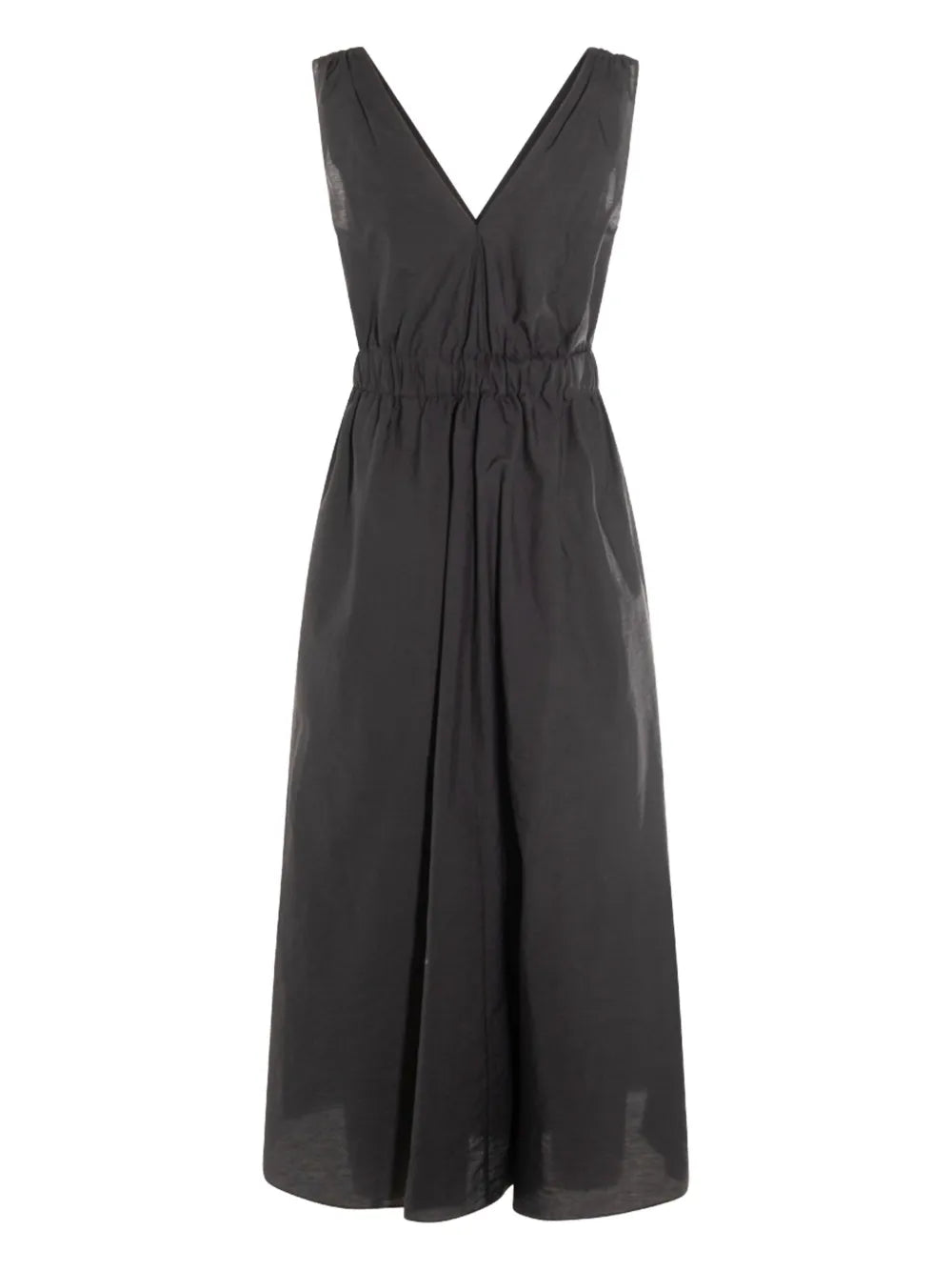Poplin Midi Dress
