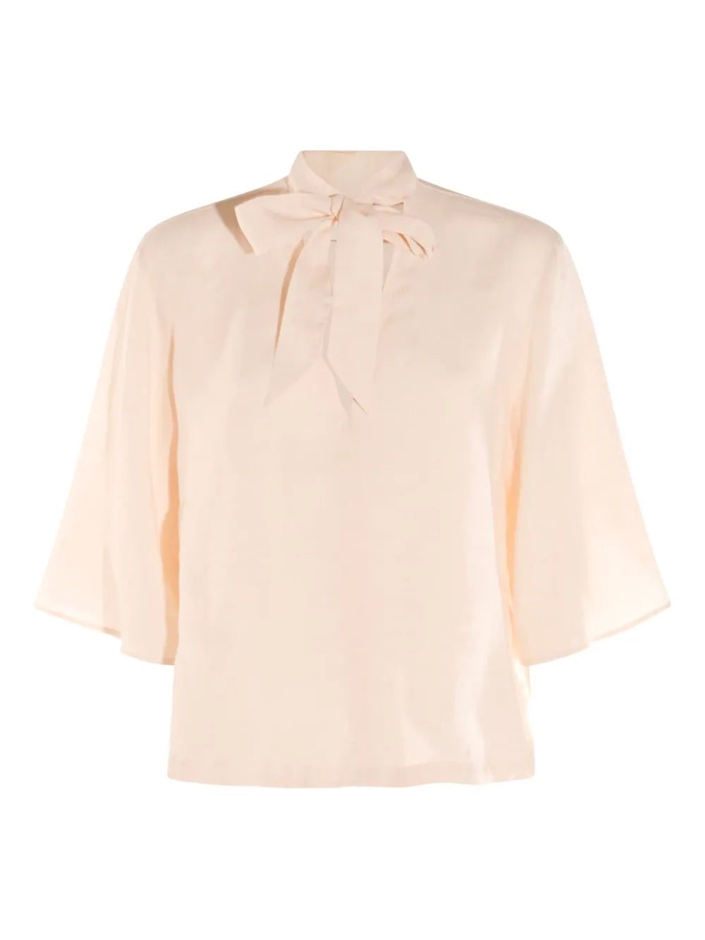 Tied-Neck Blouse