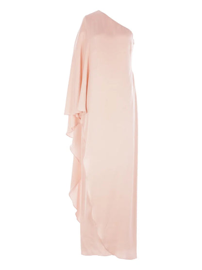 Asymmetric-Sleeve Dress