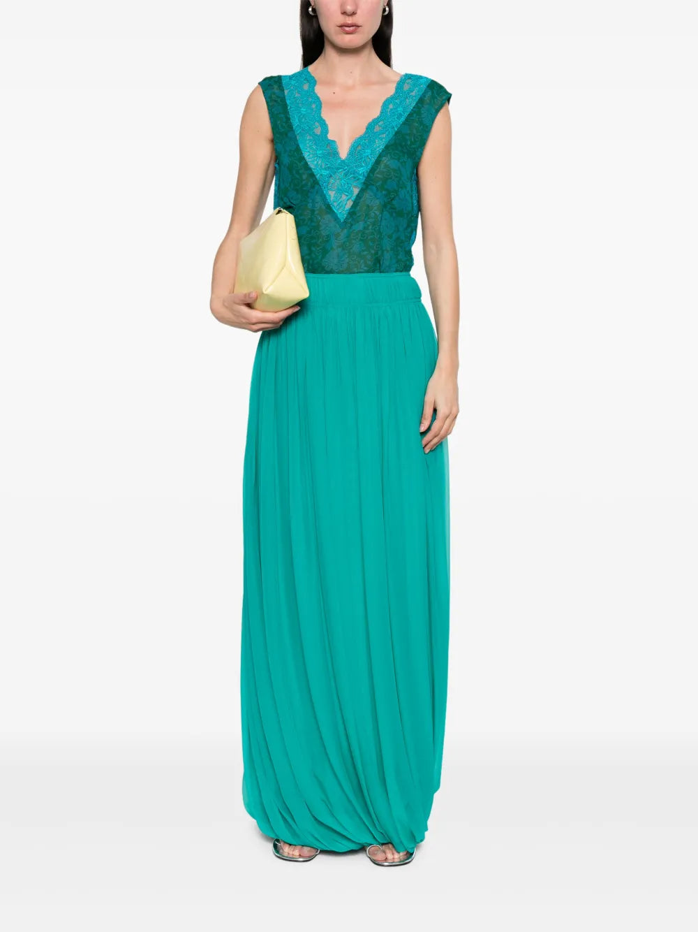Silk Maxi Skirt