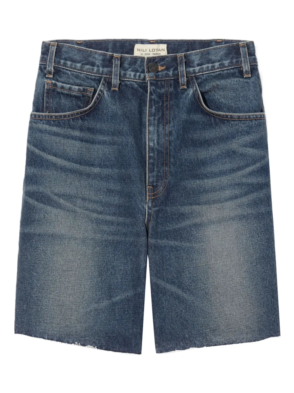 Distressed Denim Shorts