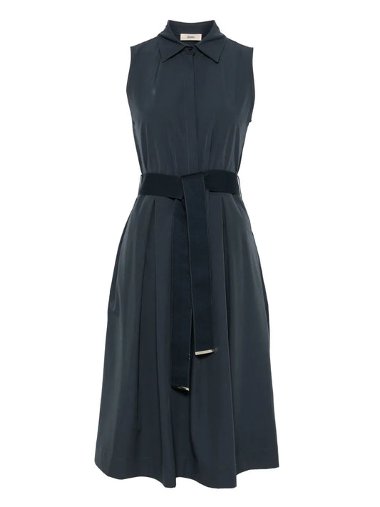 Belted Midi Dress