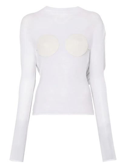 Conical Long-Sleeve Top