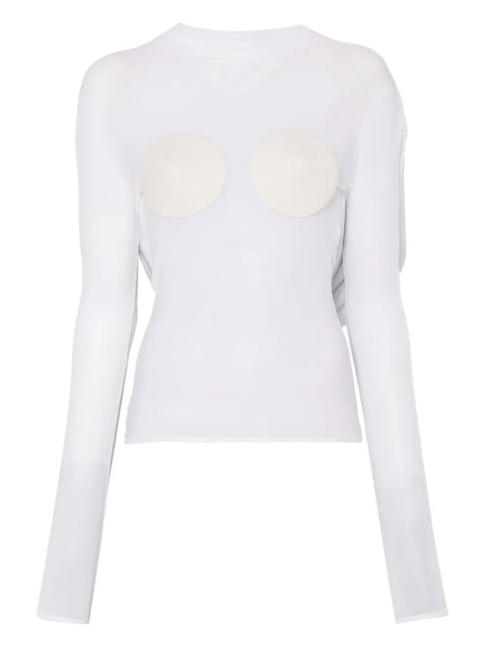 Conical Long-Sleeve Top
