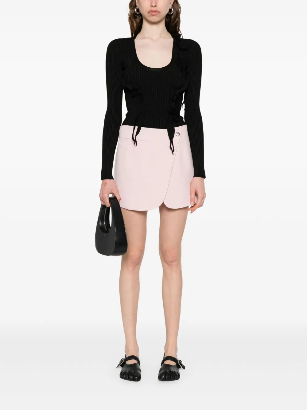 Logo-Plaque Mini Skirt