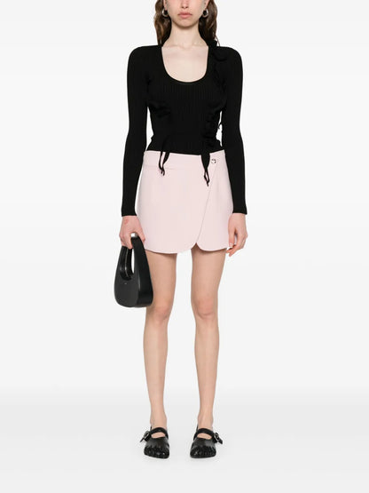 Logo-Plaque Mini Skirt
