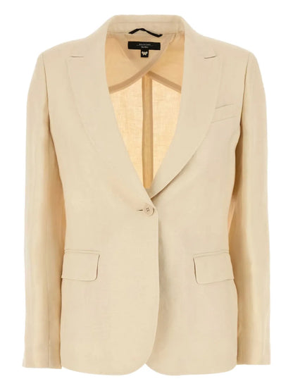 Single-Button Tailored Blazer