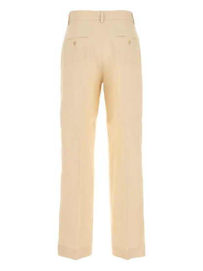 Tailored Straight-Leg Trousers