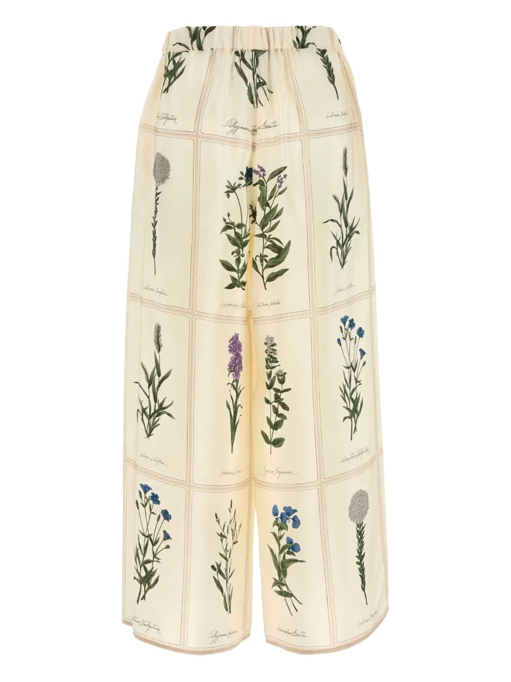 Lory Floral-Print Wide-Leg Trousers