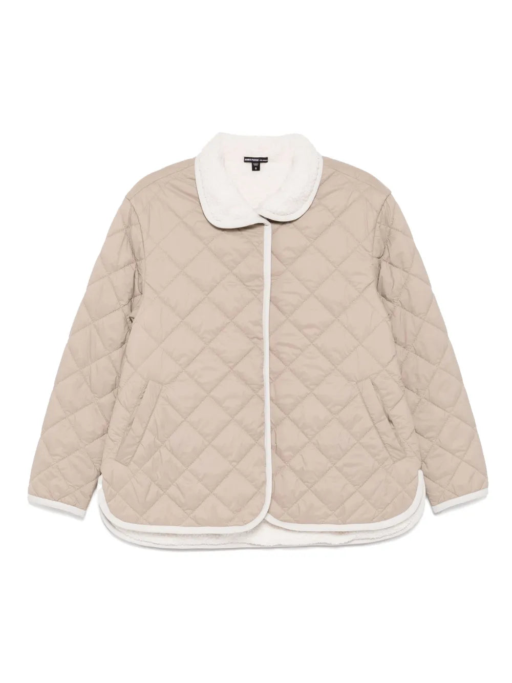 Sherpa Lined Insulated Snap Front Jacket