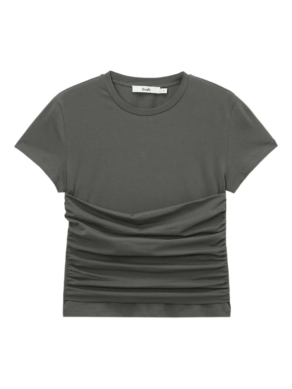 Ruched-Detail T-Shirt