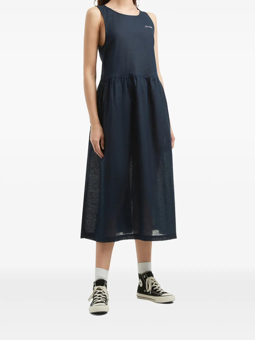 Cotton-Blend Dress