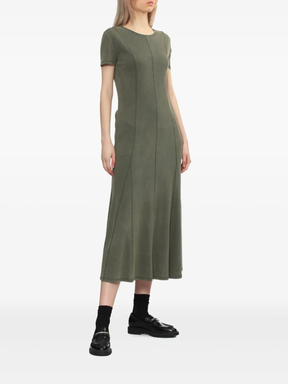 Flared Midi Dress